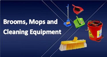 Brooms, Mops and Cleaning Equipment